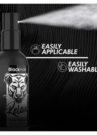 BLACK HOLE - ANAL RELAXER SPRAY EXPLORER 30 ML - Entspannendes Anal-Spray
