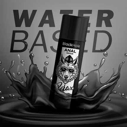 BLACK HOLE - ANAL REPAIR WASSERBASIERTE ENTSPANNUNG MIT HYALURON 100 ML - Anal-Gleitmittel Wasserbasis