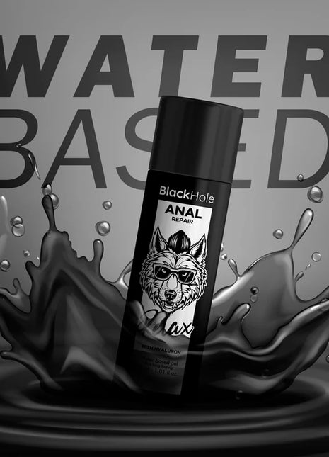 BLACK HOLE - ANAL REPAIR WASSERBASIERTE ENTSPANNUNG MIT HYALURON 30 ML - Anal-Gleitmittel Wasserbasis