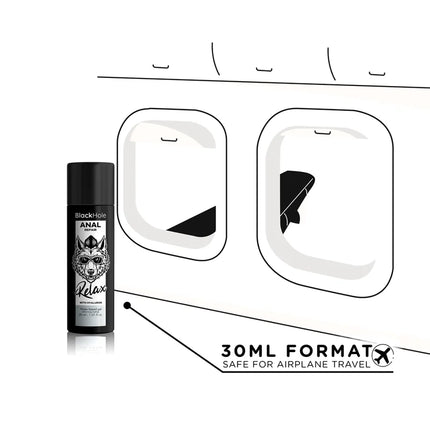 BLACK HOLE - ANAL REPAIR WASSERBASIERTE ENTSPANNUNG MIT HYALURON 30 ML - Anal-Gleitmittel Wasserbasis