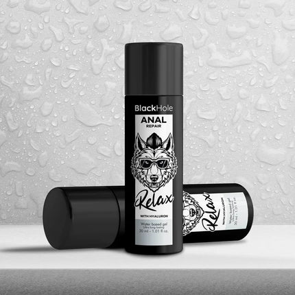 BLACK HOLE - ANAL REPAIR WASSERBASIERTE ENTSPANNUNG MIT HYALURON 30 ML - Anal-Gleitmittel Wasserbasis