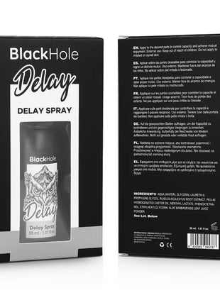 BLACK HOLE - DELAY SPRAY STUDY FORTE 30 ML - Verzögerer