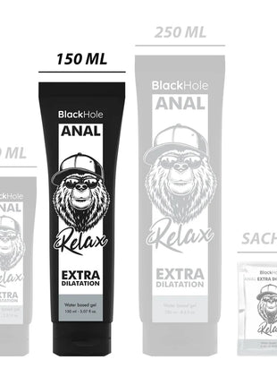 BLACK HOLE - GEL ANAL DILATION AUF WASSERBASIS 150 ML - Anal-Gleitmittel Wasserbasis
