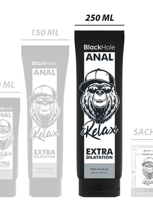 BLACK HOLE - GEL ANAL DILATION AUF WASSERBASIS 250 ML - Anal-Gleitmittel Wasserbasis
