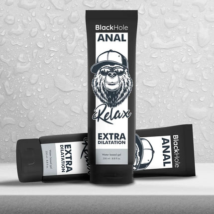 BLACK HOLE - GEL ANAL DILATION AUF WASSERBASIS 250 ML - Anal-Gleitmittel Wasserbasis