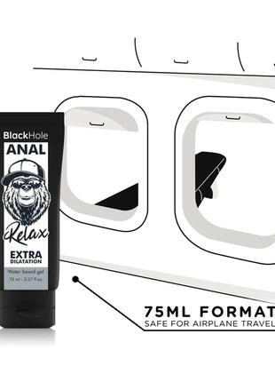 BLACK HOLE - GEL ANAL DILATION AUF WASSERBASIS 70 ML - Anal-Gleitmittel Wasserbasis