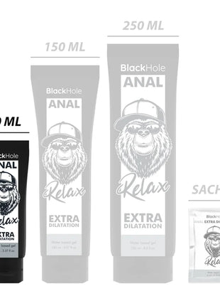 BLACK HOLE - GEL ANAL DILATION AUF WASSERBASIS 70 ML - Anal-Gleitmittel Wasserbasis