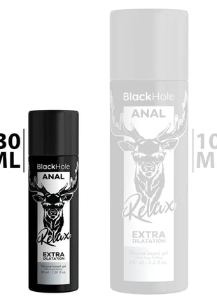 BLACK HOLE - SCHWARZE LOCH-GEL-SILIKON-BASIS-ANAL-DILATION 30 ML - Anal-Gleitmittel Silikon