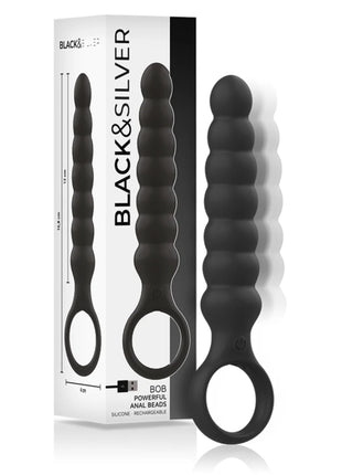 BLACK&SILVER - BOB LEISTUNGSSTARKER ANAL-DILATOR - Anal-Vibratoren