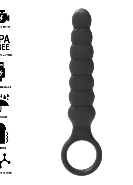 BLACK&SILVER - BOB LEISTUNGSSTARKER ANAL-DILATOR - Anal-Vibratoren