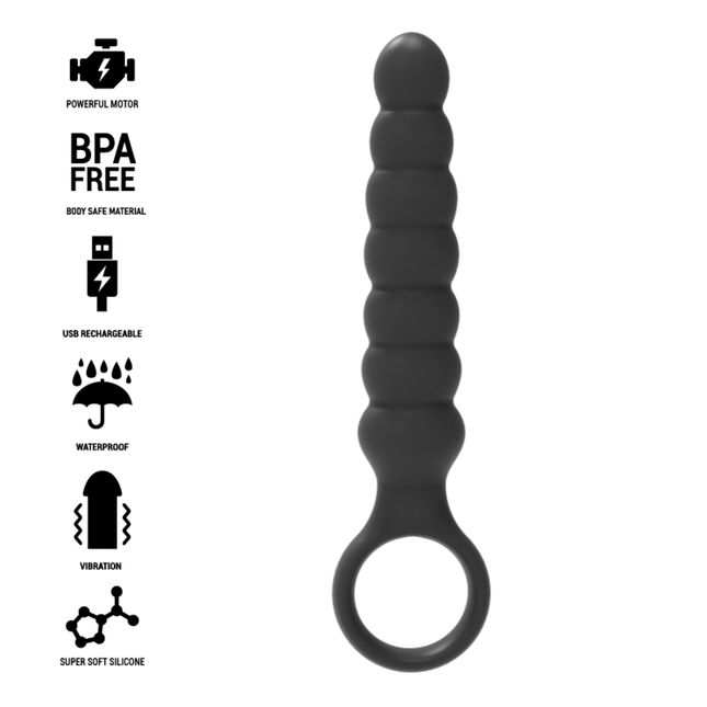 BLACK&SILVER - BOB LEISTUNGSSTARKER ANAL-DILATOR - Anal-Vibratoren
