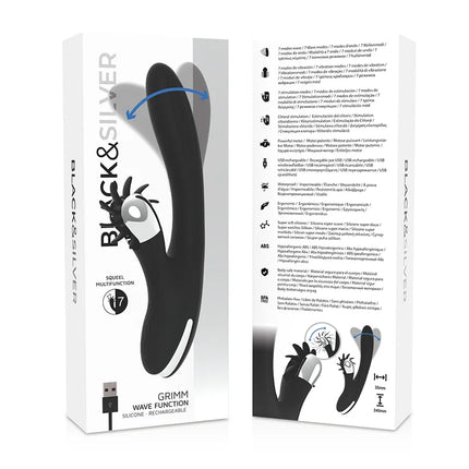 BLACK&SILVER - BUNNY GRIMM WAVE FUNKTION - Vibrierende Rotatoren