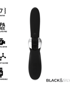 BLACK&SILVER - BUNNY JOHNNY VIBRIERENDE VIBRATION - Rabbit-Vibratoren