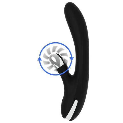 BLACK&SILVER - BUNNY JOHNNY VIBRIERENDE VIBRATION - Rabbit-Vibratoren