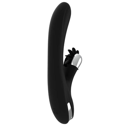 BLACK&SILVER - BUNNY JOHNNY VIBRIERENDE VIBRATION - Rabbit-Vibratoren