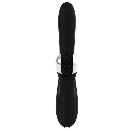 BLACK&SILVER - BUNNY JOHNNY VIBRIERENDE VIBRATION - Rabbit-Vibratoren