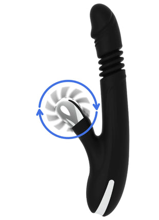 BLACK&SILVER - BUNNY REED UP & DOWN VIBE - Rabbit-Vibratoren