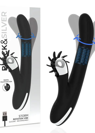 BLACK&SILVER - BUNNY STORM ROTATION VIBE - Vibrierende Rotatoren