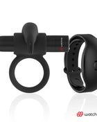 BLACK&SILVER - BURTON COCKRING-UHR MIT FERNBEDIENUNG - Penisring mit Vibration