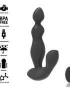 BLACK&SILVER - CORA ANAL PLUG - FERNBEDIENUNG - Prostata-Vibratoren