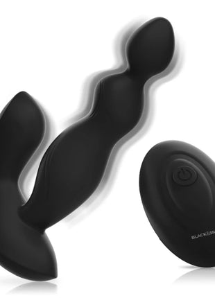BLACK&SILVER - CORA ANAL PLUG - FERNBEDIENUNG - Prostata-Vibratoren