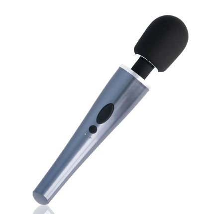 BLACK&SILVER - DEXTER-MASSAGESTAB - Wand-Vibrator