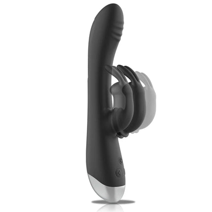 BLACK&SILVER - DJ. ADAM SILIKON-KANINCHEN-STIMULATOR - Rabbit-Vibratoren