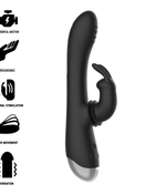 BLACK&SILVER - DJ. ADAM SILIKON-KANINCHEN-STIMULATOR - Rabbit-Vibratoren