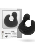 BLACK&SILVER - DUCKYMANIA STIMULIERENDE ENTE - Fingervibrator