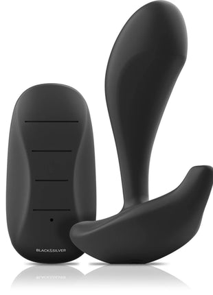 BLACK&SILVER - DWAYNE ANAL PLUG - FERNBEDIENUNG - Prostata-Vibratoren