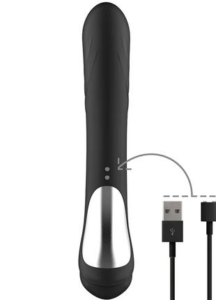 BLACK&SILVER - JAMIE SILIKON-KANINCHENSTIMULATOR - Rabbit-Vibratoren