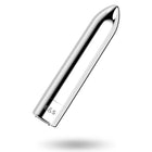 Ein silberner b&s kailan 2 vibrierender magnetkugel vibrator mit glattem metallischem finish und abgerundetem design