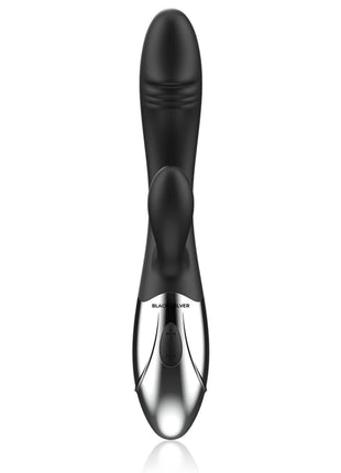 BLACK&SILVER - KALEB STIMULIERENDE VIBE - Rabbit-Vibrator