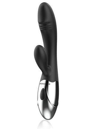 BLACK&SILVER - KALEB STIMULIERENDE VIBE - Rabbit-Vibrator
