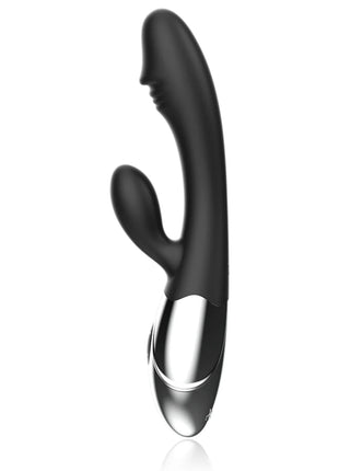 BLACK&SILVER - KALEB STIMULIERENDE VIBE - Rabbit-Vibrator