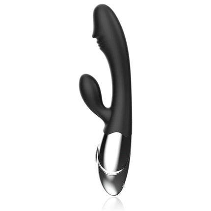 BLACK&SILVER - KALEB STIMULIERENDE VIBE - Rabbit-Vibrator