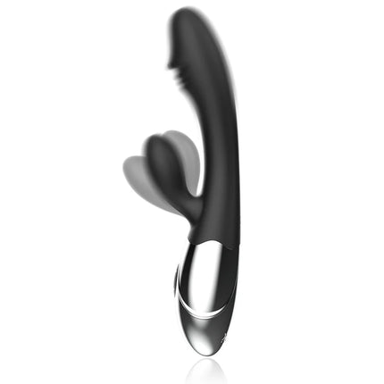 BLACK&SILVER - KALEB STIMULIERENDE VIBE - Rabbit-Vibrator