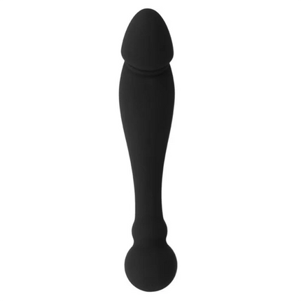 BLACK&SILVER - KARL G-PUNKT-STIMULIERENDER DILDO 18 CM - Anal-Dildo