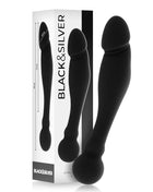 BLACK&SILVER - KARL G-PUNKT-STIMULIERENDER DILDO 18 CM - Anal-Dildo