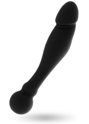 BLACK&SILVER - KARL G-PUNKT-STIMULIERENDER DILDO 18 CM - Anal-Dildo