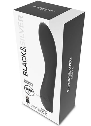 BLACK&SILVER - KEAN VIBRATOR TOUCH-STEUERUNG - G-Punkt-Vibrator