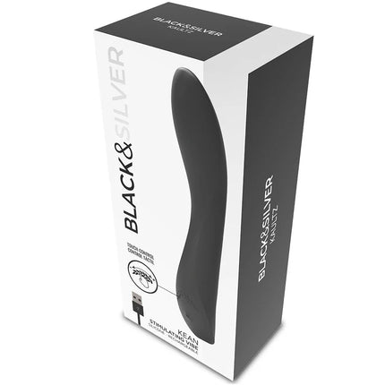 BLACK&SILVER - KEAN VIBRATOR TOUCH-STEUERUNG - G-Punkt-Vibrator