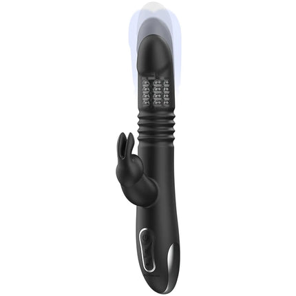 BLACK&SILVER - KENJI STIMULIERENDE VIBE KOMPATIBEL MIT WATCHME DRAHTLOSER TECHNOLOGIE - Rabbit-Vibratoren