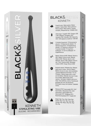 BLACK&SILVER - KENNETH STIMULIERENDE VIBE
