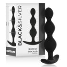 BLACK&SILVER - RUPERT ANALKUGELKETTE 10 CM - Analkugeln