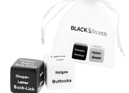 BLACK&SILVER - WÜRFEL FÜR PAARE ES/EN