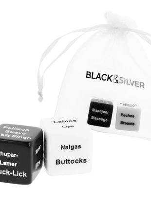 BLACK&SILVER - WÜRFEL FÜR PAARE ES/EN