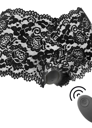 BLACK&SILVER - ZARA-STIMULATOR MIT FERNBEDIENUNG UND KOSTENLOSEM HÖSCHEN - Minivibrator