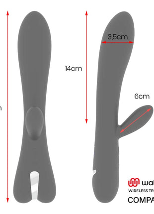 BRILLY GLAM - ERIK VIBRATOR - WATCHME KOMPATIBEL - MIT DRAHTLOSER TECHNOLOGIE - Rabbit-Vibratoren