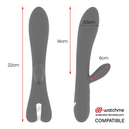 BRILLY GLAM - ERIK VIBRATOR - WATCHME KOMPATIBEL - MIT DRAHTLOSER TECHNOLOGIE - Rabbit-Vibratoren